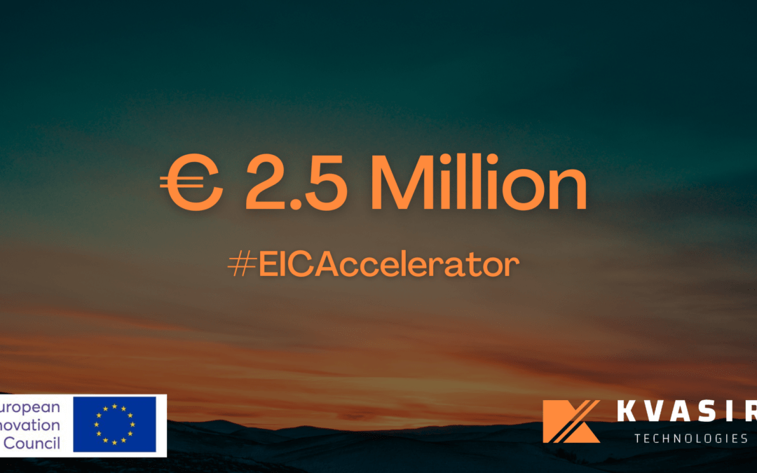 Kvasir Technologies secures funding from EU to accelerate the development of its biofuel technology