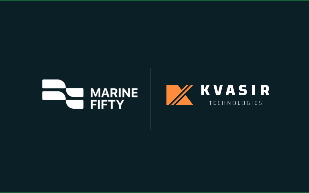 MarineFifty to invest in Kvasir Technologies to scale up high-quality, low-carbon, drop-in marine fuel